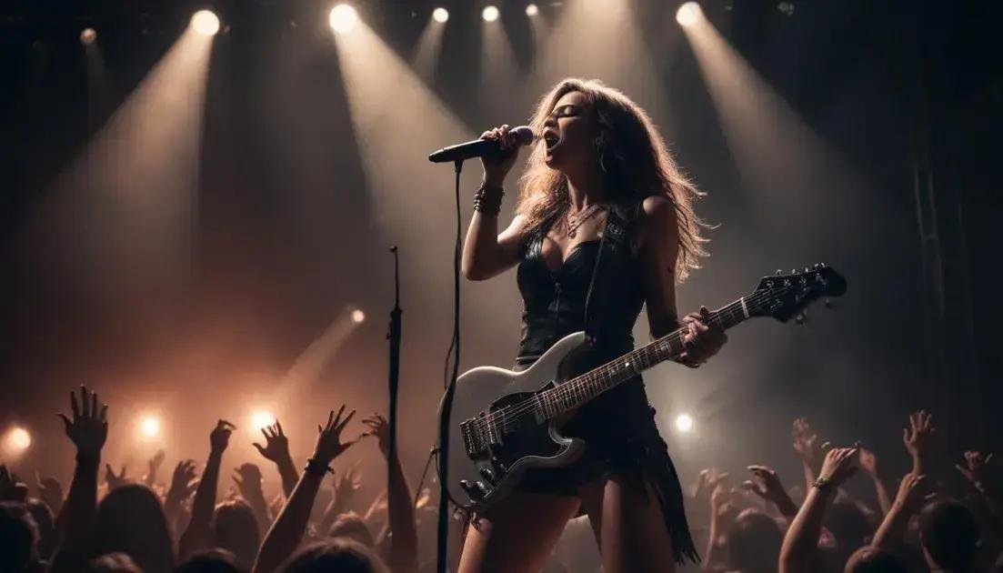 Royale Lynn Transforma-se em Diva do Hard Rock com Black Magic