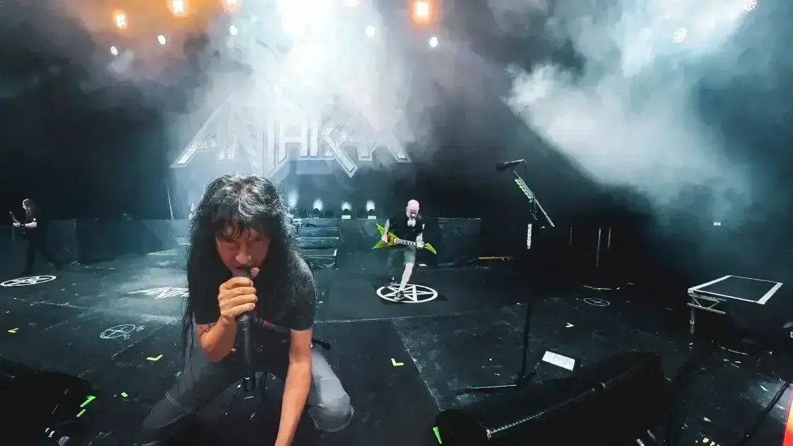 Joey Belladonna revela finalização dos vocais do novo álbum do Anthrax com expectativa alta