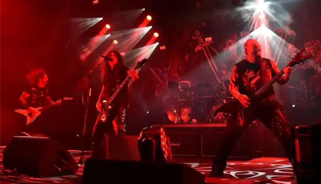 thrash metal: o retorno do Slayer em show épico no Reino Unido para os fãs de heavy metal